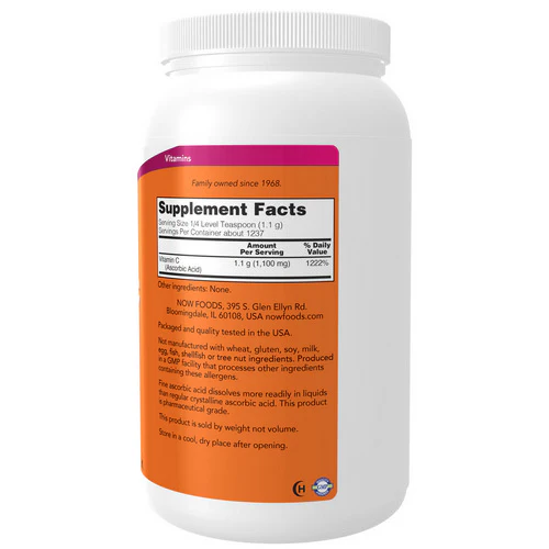 Now Foods, Vitamin C Crystals Powder, 3 lbs - Image 2