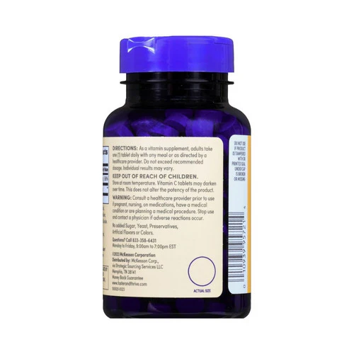 Foster And Thrive, Vitamin C With Rose Hips, 500 Mg, 250 Tabs - Image 2