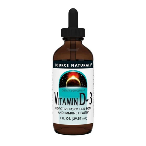 Source Naturals, Vitamin D-3 Liquid, 1 fl oz