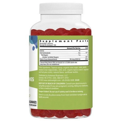 Rainbow Light, Vitamin D3 2000 IU, 2000 IU, 120 Count - Image 3