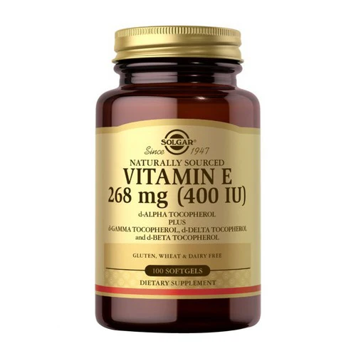 Solgar, Vitamin E Mixed (d-Alpha Tocopherol and Mixed Tocopherols), 400 IU, 100 Soft Gels
