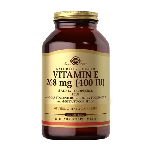 Solgar, Vitamin E Mixed (d-Alpha Tocopherol and Mixed Tocopherols), 400 IU, 250 S Gels