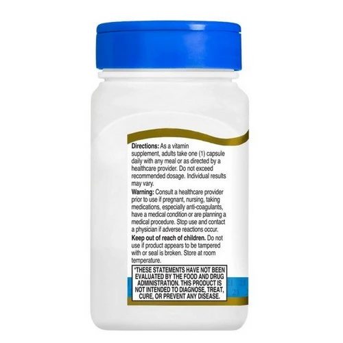 21st Century, Vitamin K2 Mk 7, 110 Caps - Image 2