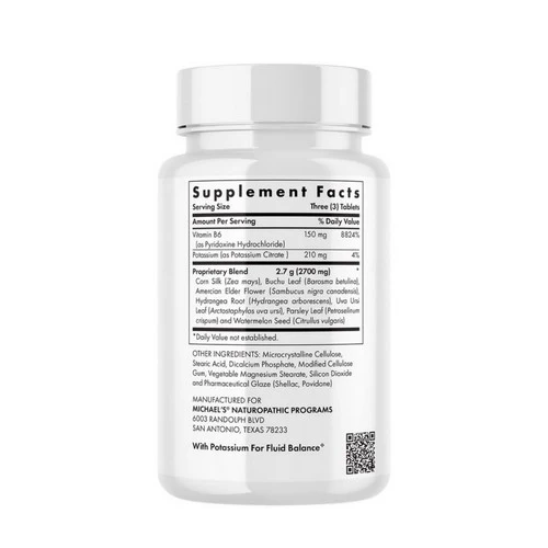 Michael's Naturopathic, Water Balance Factors, 60 Tabs - Image 2