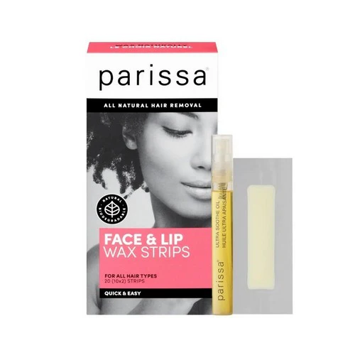 Parissa, Wax Strips Face & Lip, 20 Count - Image 2
