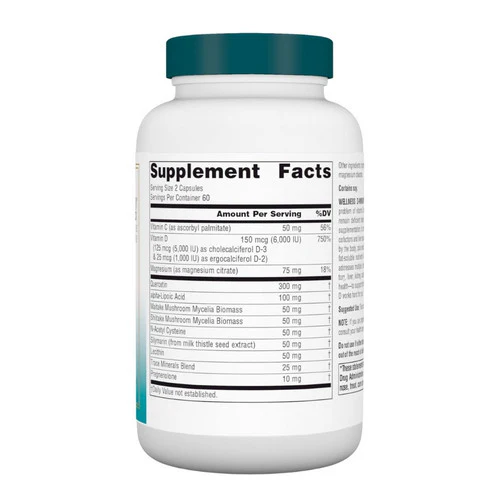 Source Naturals, Wellness D-mmunity, 120 Veg Caps - Image 2