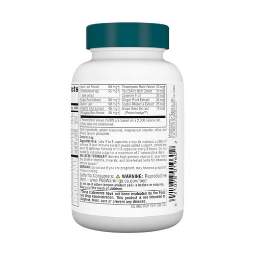 Source Naturals, Wellness Formula, 60 caps - Image 3