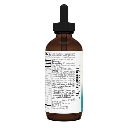 Source Naturals, Wellness Herbal Resistance Liquid Alcohol Free Formula, 2 Oz - Image 3