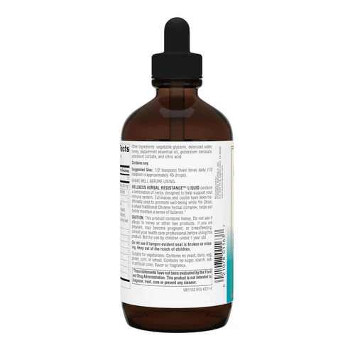 Source Naturals, Wellness Herbal Resistance Liquid Alcohol Free Formula, 8 fl oz - Image 3