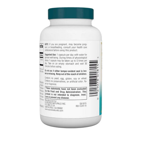 Source Naturals, Wellness Transfer Factor, 125 mg, 30 Caps - Image 3