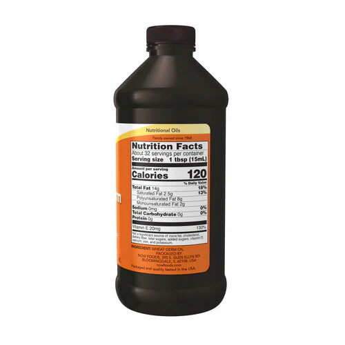Now Foods, Wheat Germ Oil, 16 Oz - Image 3