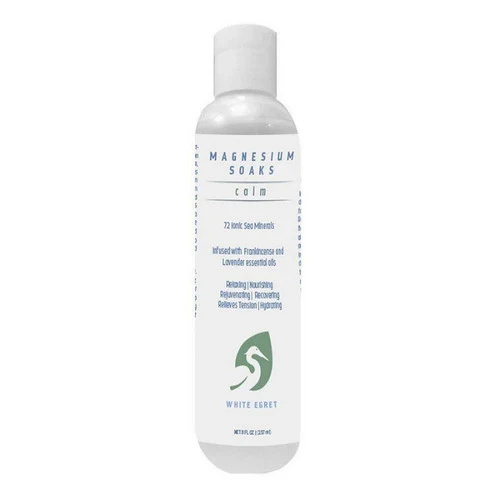 White Egret, White Egret Calm Magnesium Soak, 8 Oz