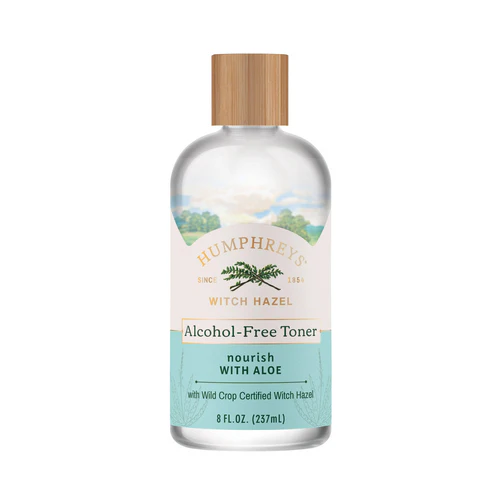 Humphreys Homeopathic Remedies, Witch Hazel Alcohol Free, Nourish with Aloe 8 Oz