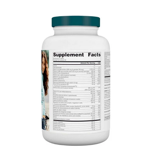 Source Naturals, Women's Life Force Multiple, No Iron 180 Tabs - Image 2