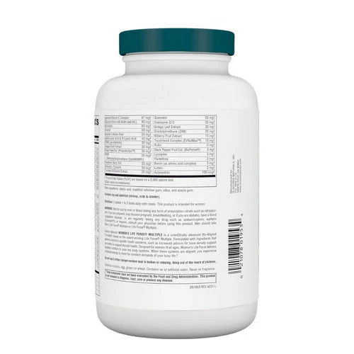Source Naturals, Women's Life Force Multiple, No Iron 180 Tabs - Image 3