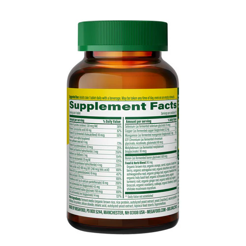 MegaFood, Women's 40+ One Daily Multivitamin, 30 Tabs - Image 3