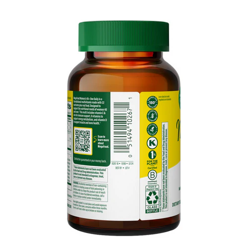 MegaFood, Women's 40+ One Daily Multivitamin, 90 Tabs - Image 2
