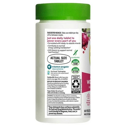 Rainbow Light, Women's One Multivitamin, 60 Tablets - Image 3