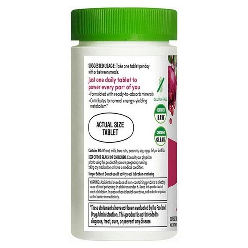 Rainbow Light, Women's One Multivitamin, 30 Tablets - Image 3