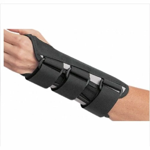 DJO, Wrist Splint B.A.T.H. Palmar Stay / Double Contoured Aluminum / Canvas Left Hand Black Small, Count of 1