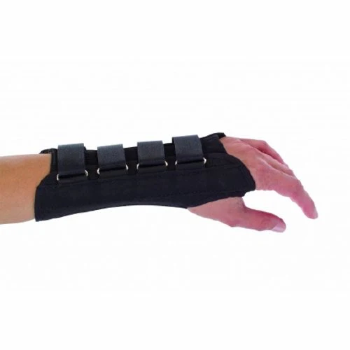 DJO, Wrist Splint PROCARE Contoured Cotton / Flannel Right Hand Black Small, Count of 1