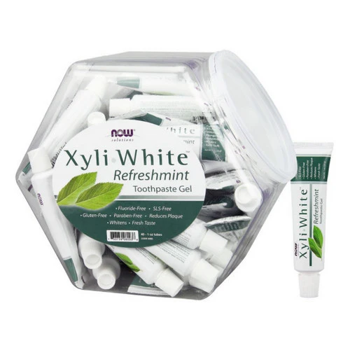 Now Foods, Xyliwhite Refreshmint Toothpaste Gel, 6.4 Oz - Image 2