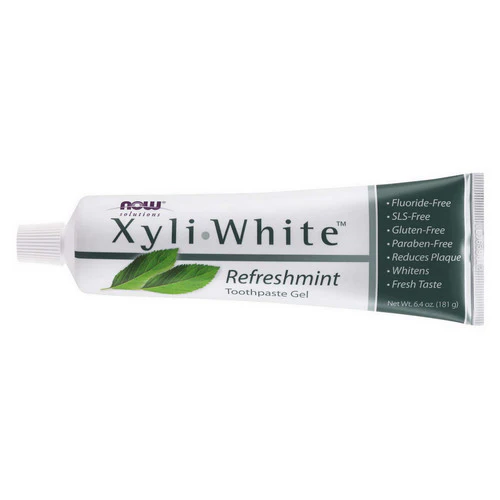 Now Foods, Xyliwhite Refreshmint Toothpaste Gel, 6.4 Oz - Image 2