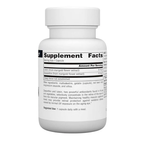 Source Naturals, Zeaxanthin With Lutein Capsules, 30 Caps - Image 2
