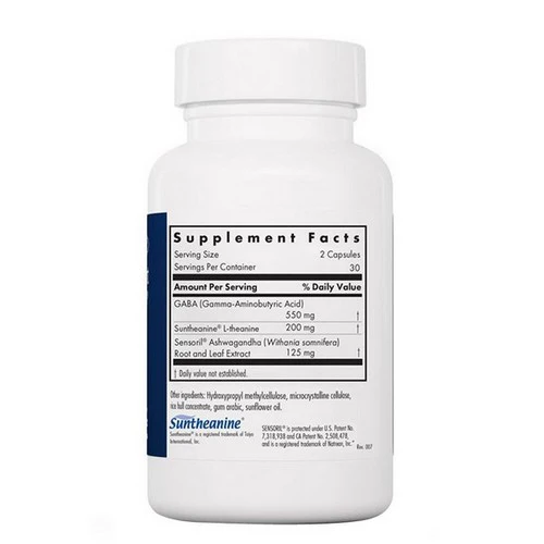 Nutricology/ Allergy Research Group, Zen Adapt With Sensoril, 60 Veg Caps - Image 3