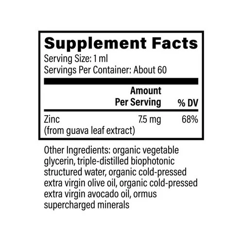 Global Healing Center, Zinc, 2 Oz - Image 2